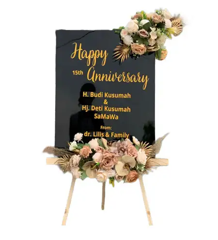 Papan Bunga Akrilik Cibarengkok